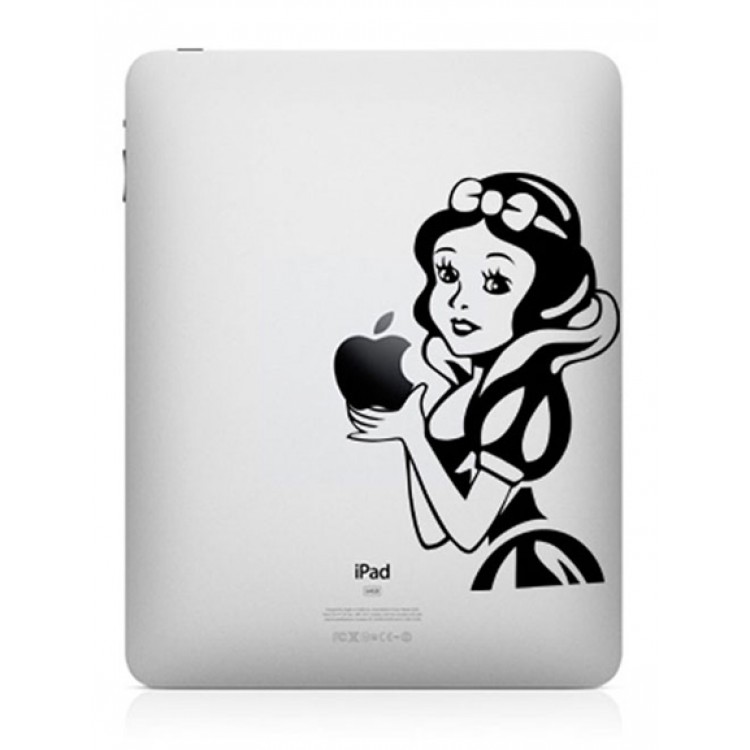 Sneeuwwitje (2) iPad Sticker iPad Stickers